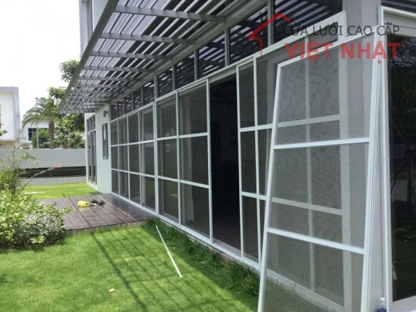 Cửa lưới chống muỗi cố định Việt Nhật