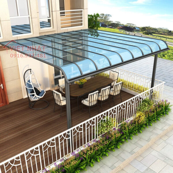 Mái hiên ban công hộp kim nhôm cao cấp