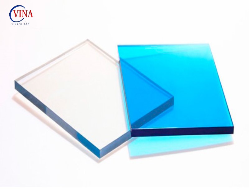 Nhựa polycarbonate được sử dụng để làm phần mái vòm