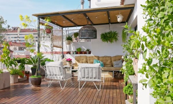 Mái Che Sân Thượng Nhà Ống