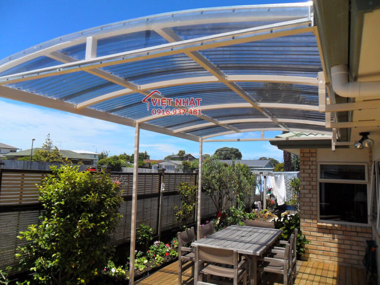 Mẫu mái hiên vòm sân nhà - 5