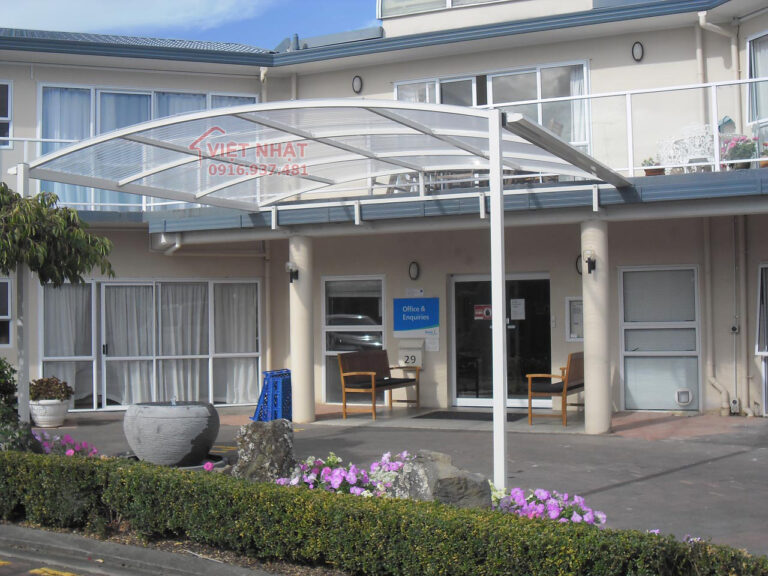 Mẫu mái hiên vòm sân nhà - 1